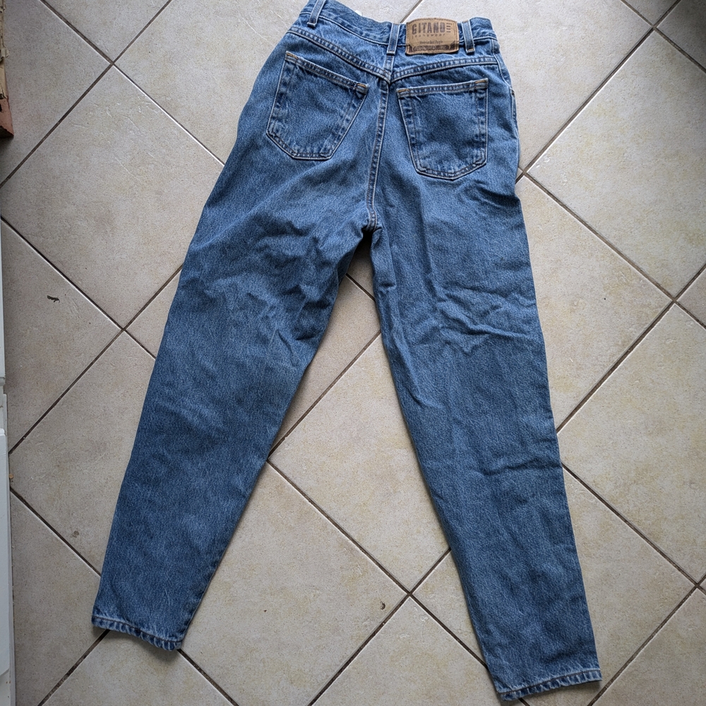 Gitano Blue Relaxed Jeans with Tapered Leg